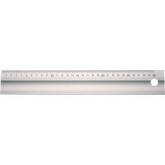 Lineal L.600mm Alu.m.Griffmulde Q.50x5mm TECWERK
