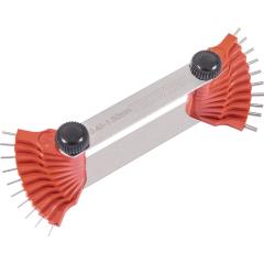 Düsenlehre 1,5-3,0mm Stiftanzahl 16 St. TECWERK