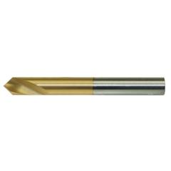 NC-Anbohrer D.20mm HSS-Co TiN 90Grad TECWERK