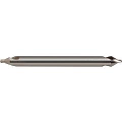 Zentrierbohrer DIN 333 Form A D.1,6mm HSS-Co re.ü.-lang TECWERK