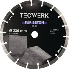 Diamanttrennscheibe Univ.BETON D.230mm Bohr.22,23mm Seg.-B.38,5mm