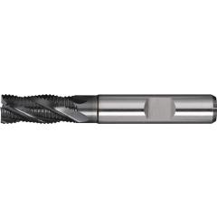 Schaftfräser DIN 844 Typ HR D.10mm HSS-Co PM ALCRONA Weldon Z.4 kurz TECWERK
