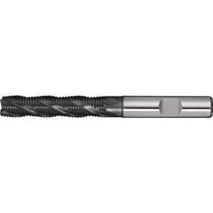 Schaftfräser DIN 844 Typ HR D.10mm HSS-Co PM ALCRONA Weldon Z.4 lang TECWERK