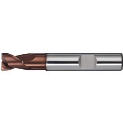 Bohrnutenfräser DIN 6527K TypN D.3mm VHM TiAlN HB Z.2 kurz TECWERK