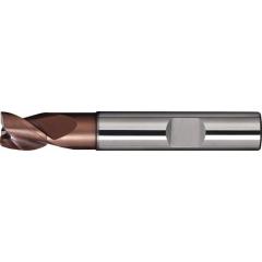 Bohrnutenfräser DIN 6527K TypN D.6mm VHM TiAlN HB Z.3 kurz TECWERK