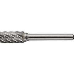Frässtift ZYA INOX D.6mm Kopf-L.16mm Schaft-D.6mm HM Verz.Normal,fein TECWERK