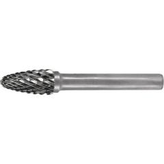 Frässtift RBF D.10mm Kopf-L.20mm Schaft-D.6mm HM Verz.Kreuz TECWERK