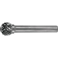 Frässtift KUD D.12mm Kopf-L.11mm Schaft-D.6mm HM Verz.Kreuz TECWERK