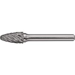 Frässtift RBF Special Steel D.6mm Kopf-L.18mm Schaft-D.6mm HM Verz.Kreuz TECWERK