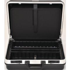 Schalenkoffer B490xT188xH365mm m.Wkz.taschen 24,5l ABS-Ku.Alu-Rahmen TECWERK