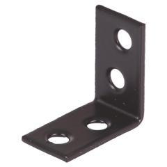 Stuhlwinkel L.25x25mm B.14mm S.1,50mm STA verzinkt,schw. ku.-besch.Loch-D.4,5mm | 100 Stück