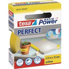 Gewebeband ext.Power® 56341 gelb L.2,75m B.19mm Rl.TESA | 10 Stück
