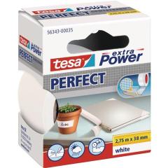Gewebeband ext.Power® 56343 weiß L.2,75m B.38mm Rl.TESA | 6 Stück