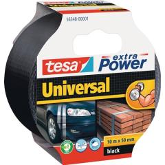 Gewebeband ext.Power® 56348 schwarz L.10m B.48mm Rl.TESA | 6 Stück