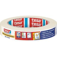 Malerkreppband 4306 Profi PLUS leicht gekreppt hellbeige L.50m B.19mm Rl.TESA | 16 Stück