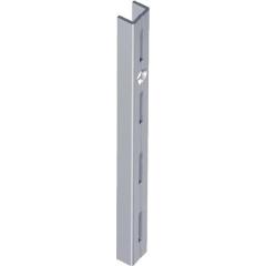 Wandsch.L.500mm weiß STA einreihige Lochung ELEMENT SYSTEM | 2 Stück