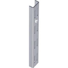 Wandsch.L.1500mm weißaluminum STA zweireihige Lochung ELEMENT SYSTEM | 2 Stück