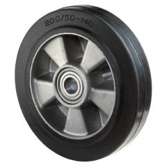 Ersatzrad D.160mm Trgf.300kg Gum.schwarz Achs-D.20mm Nabenl.60mm BS ROLLEN