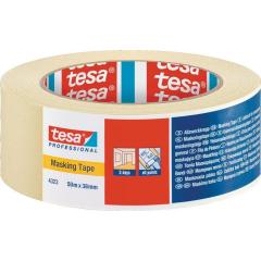 Kreppband 4323 leicht gekreppt hellbeige L.50m B.38mm Rl.TESA | 8 Stück