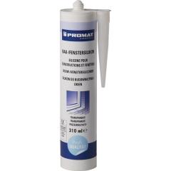 Bau-/Fenstersilikon transp.310 ml Kartusche PROMAT CHEMICALS | 15 Stück