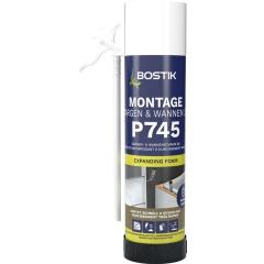 2K-Montageschaum Zargen & Wannen P745 400ml B2 hellgrün Dose BOSTIK | 12 Stück