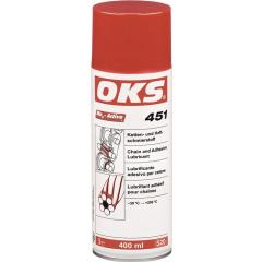 Ketten- u.Haftschmierstoff OKS 451 400ml transp.Spraydose OKS | 12 Stück