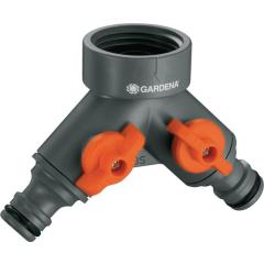Zweiwegeventil KunststoffIG G 1/2 Zoll GARDENA