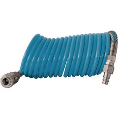 Spiralschlauchset ID 4mm AD 6mm L.2,5m Kuppl.DN 7,2 PA12 EWO