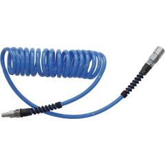 Spiralschlauchset ID 5mm AD 8mm L.7,5m Kuppl.DN 7,2 EWO