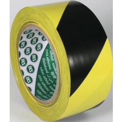 Bodenmarkierungsband F33 PVC schwarz/gelb L.33m B.50mm Rl.IKS | 36 Stück