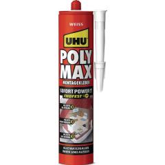 Kleb- u.Dichtstoff POLY MAX 10 SEK SOFORT POWER weiß 425g Kartusche UHU | 12 Stück