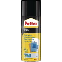 Sprühkleber Power Spray korrigierbar transparent/beige 400ml Spraydose PATTEX | 6 Stück