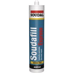Füllspachtel SOUDAFILL EXPRESS weiß DIN 4102,Teil 4:B2 310ml SOUDAL | 15 Stück