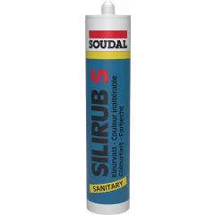 Sanitärsilikon Silirub S transp.300ml Kartusche SOUDAL | 15 Stück