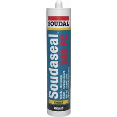 Kleb- u.Dichtstoff Soudaseal 240FC grau 290ml Kartusche SOUDAL | 12 Stück