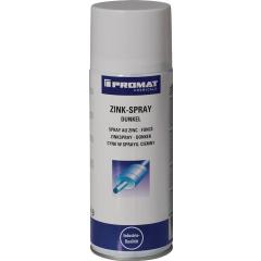 Zinkspray 400ml dunkelgrau/staubgrau Spraydose PROMAT CHEMICALS | 12 Stück