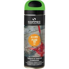 Baustellenmarkierspray FLUO TP neongrün 500ml Spraydose SOPPEC | 12 Stück