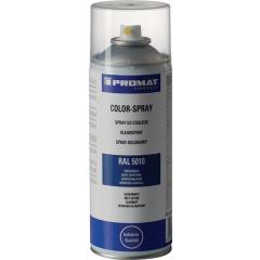 Colorspray enzianblau seidenmatt RAL 5010 400 ml Spraydose TECWERK CHEMICALS | 6 Stück