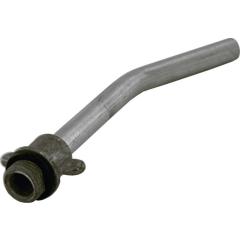 Düsenrohr m.Flügelschraube Länge250mm 45Grad geb.(Alu) M15x1,5 REILANG