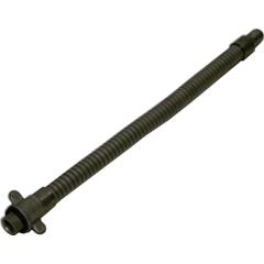 Düsenrohr m.Flügelmutter Länge250mm flexibel+gebogen (Stahl) M15x1,5 REILANG