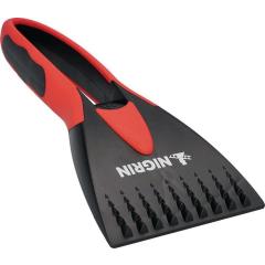 Eisschaber 2K Eisschabkante 95mm L.21cm schwarz-rot m.Softgriff NIGRIN | 21 Stück