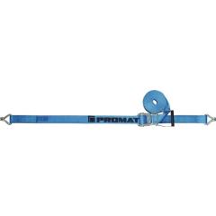 Zurrgurt DIN EN 12195-2 L.6m B.50mm m.Ratsche+Spitzh.LC U 4000 daN TECWERK