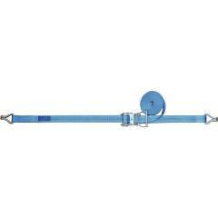 Zurrgurt DIN EN 12195-2 L.4m B.25mm m.Ratsche+Spitzh.LC U 800 daN TECWERK