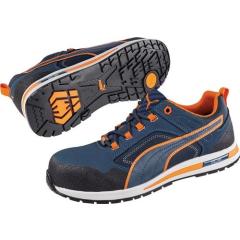 Sicherheitsschuh Crosstwist LOW Gr.46 blau/orange S3S ESD HRO SR 20345:2022