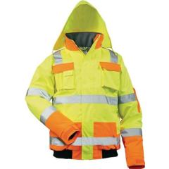 Warnschutz-Pilotenjacke Mats Gr.XL gelb/orange SAFESTYLE