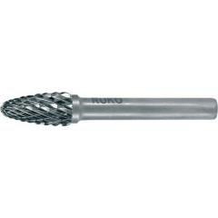 Frässtift RBF D.6mm Kopf-L.18mm Schaft-D.6mm HM Blank Verz.KVZ 4 RUKO