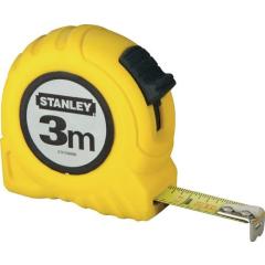 Taschenrollbandmaß L.3m B.12,7mm mm/cm EG II Ku.Gürtelclip STANLEY