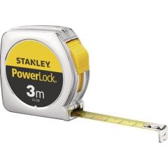 Taschenrollbandmaß PowerLock® L.3m B.12,7mm mm/cm EG II Ku.Clip SB STANLEY