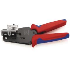 Präzisionsabisolierzange L.195mm 2,5-10 (AWG 14-8)mm² Mehrkomp.-Hüllen KNIPEX