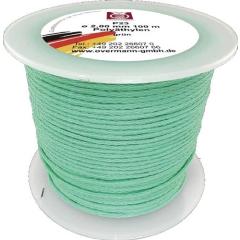 Maurerschnur L.20m D.1mm 15kg PE grün | 12 Stück